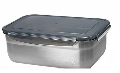 [COSCO代購4] W136903 JVR 不鏽鋼保鮮盒含蓋6件組 方形 2850毫升