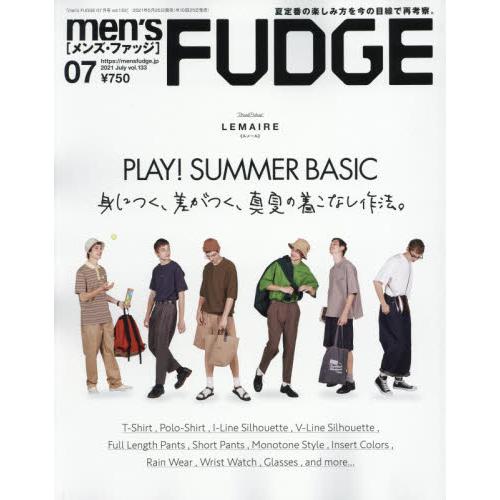 men`s FUDGE 7月號2021