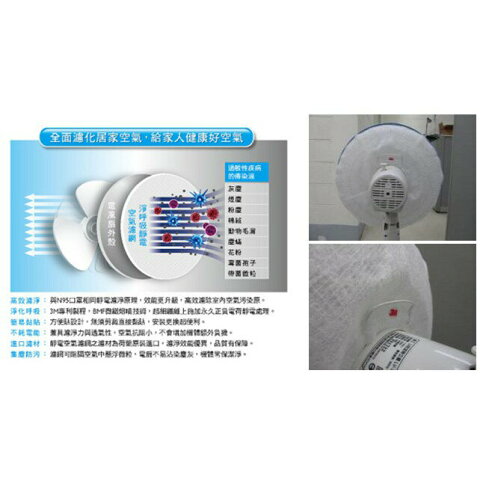 《 Chara 微百貨 》 3M 淨呼吸 電扇專用靜電濾網 3入裝 單入裝 系列 團購 批發 2