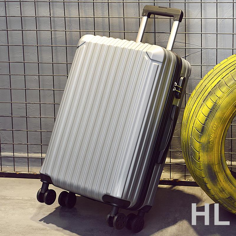 HL 行李箱男生大容量拉桿箱28結實耐用學生24寸旅行密碼皮箱子萬向輪