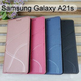 青春隱扣皮套 Samsung Galaxy A21s (6.5吋) 多夾層