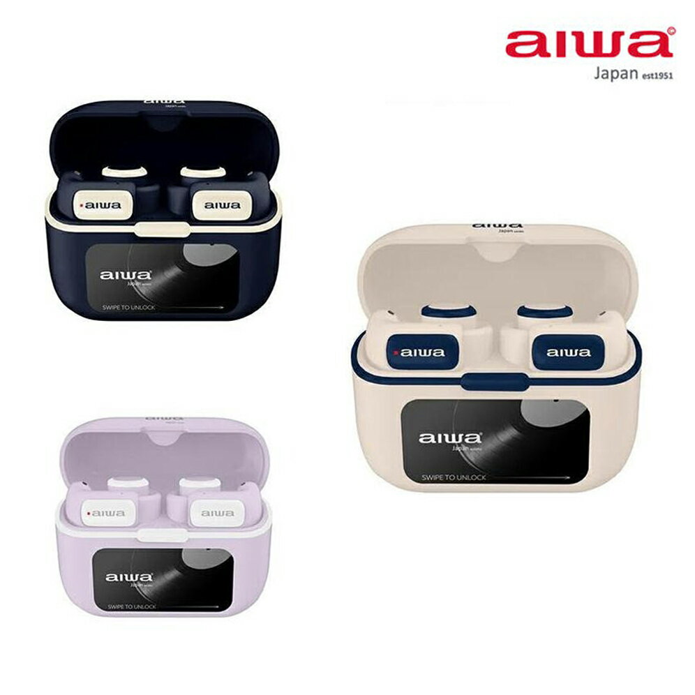 AIWA愛華 AT-H03 EDGE 耳夾式真無線藍牙耳機