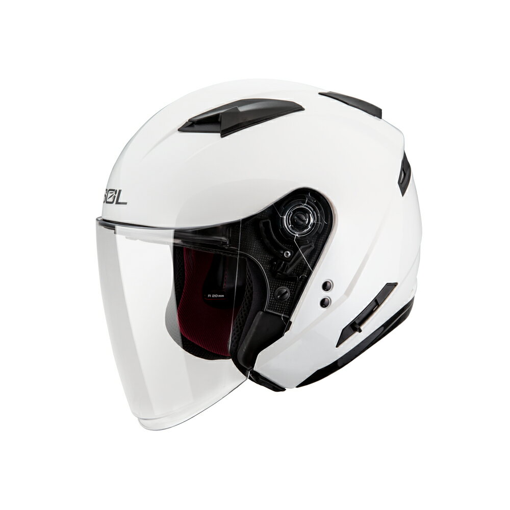 【SOL Helmets】SO-7E開放式安全帽 (素色_素珍珠白) ｜ SOL安全帽官方商城