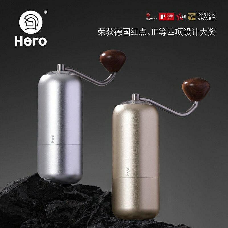 （咖啡用品與配件）螺旋槳S07手搖磨豆機咖啡豆研磨機磨粉機便攜家用手動咖啡機