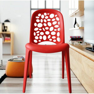 《Chair Empire》加厚塑料/洞洞椅/塑料椅/北歐餐椅/塑膠椅/裸空椅/會客椅/洽談椅/休閒椅/餐椅/
