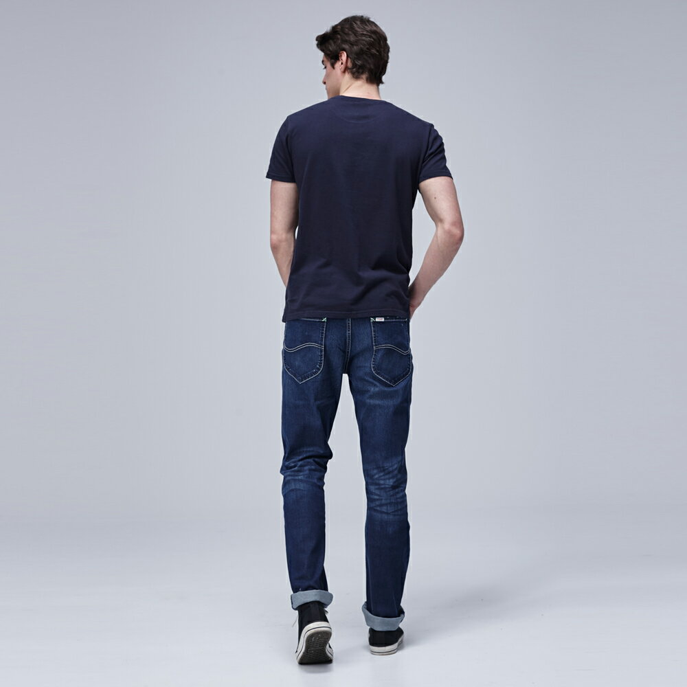 ❆涼感褲❆Lee 726 中腰舒適小直筒牛仔褲 RG Jade Fusion 男款 中藍 4