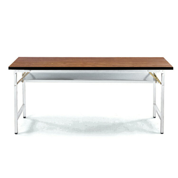 【 IS空間美學】木紋面板折合會議桌((多款種尺寸)(2023-B-162-19) 辦公桌/會議桌/辦公家具