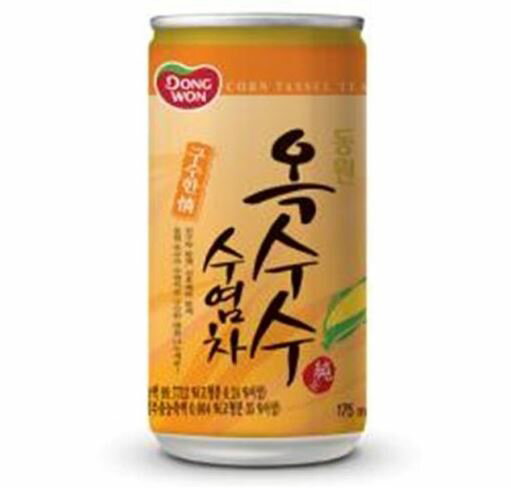 <br/><br/>  DONGWON 韓國 玉米鬚茶飲 175ml×30罐(此商品整盒販售)<br/><br/>