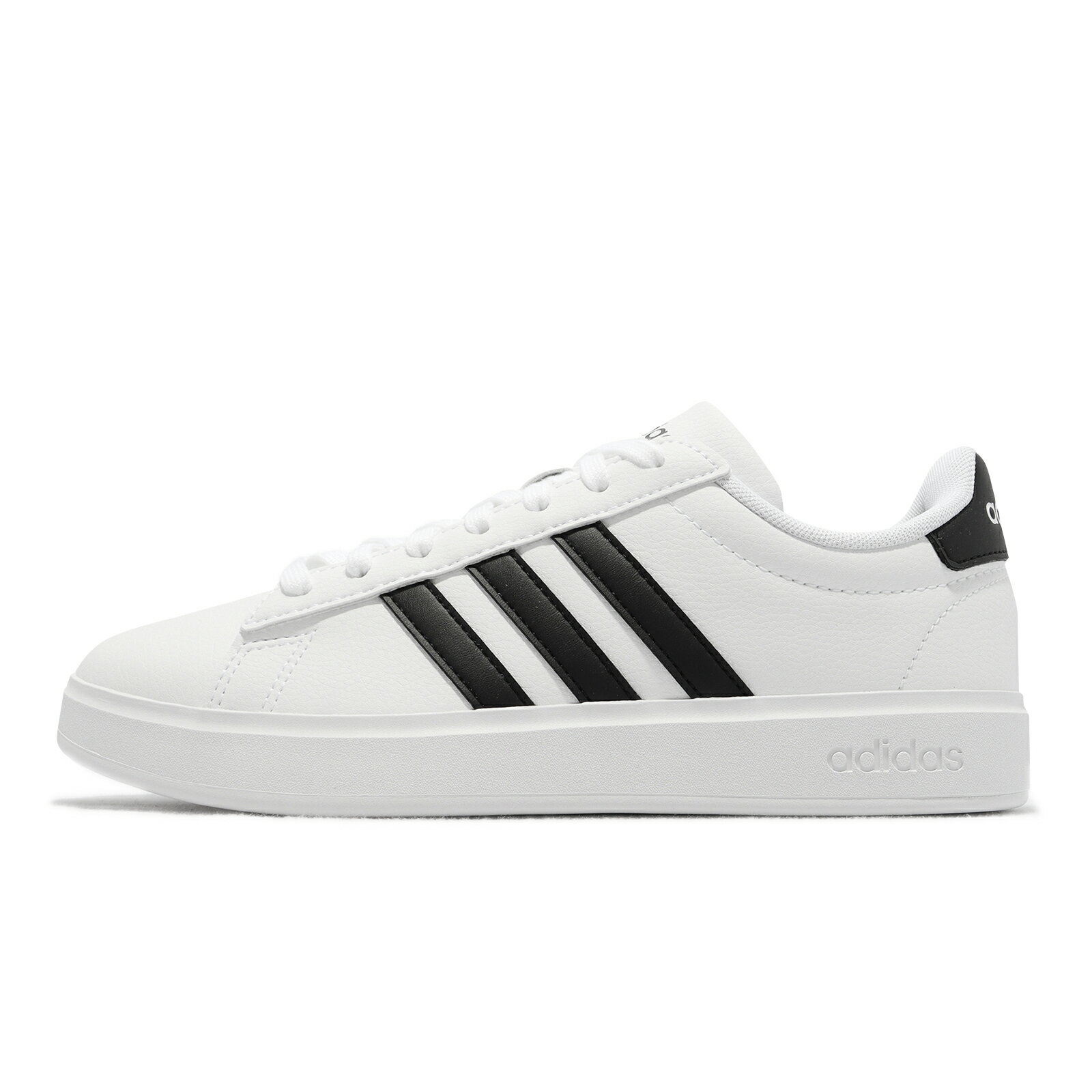 adidas 休閒鞋 Grand Court 2.0 男鞋 女鞋 白 黑 三線 基本款 百搭 小白鞋 愛迪達 GW9195