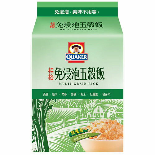 桂格免浸泡五穀飯1800g【愛買】