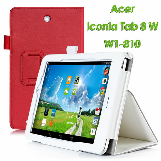 【手托】Acer Iconia Tab 8 W W1-810 專用平板牛皮紋皮套/書本式翻頁帶筆插保護套/立架展示斜立~出清特惠 部落客