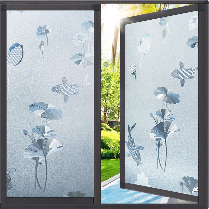 窗戶玻璃貼紙防窺視隱私透光不透明人衛生間臥室陽臺防走光磨砂膜