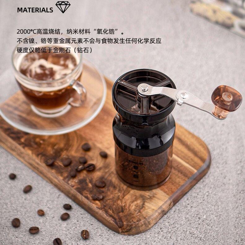 咖啡磨豆機 咖啡研磨器 磨粉機 手動咖啡機 咖啡豆研磨機 手搖磨豆機 家用小型便攜水洗磨粉機