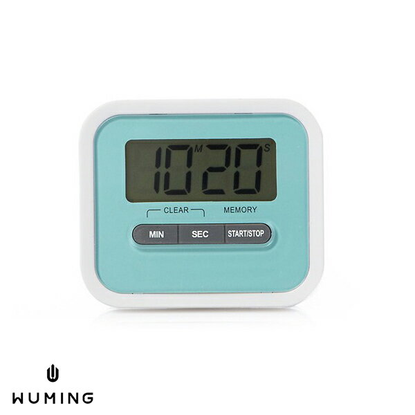 廚房 烹飪 電子計時器 定時器 時鐘 鬧鐘 響鈴 提醒 料理 烘焙 磁鐵 夾式 冰箱 碼表 露營 『無名』 M04101