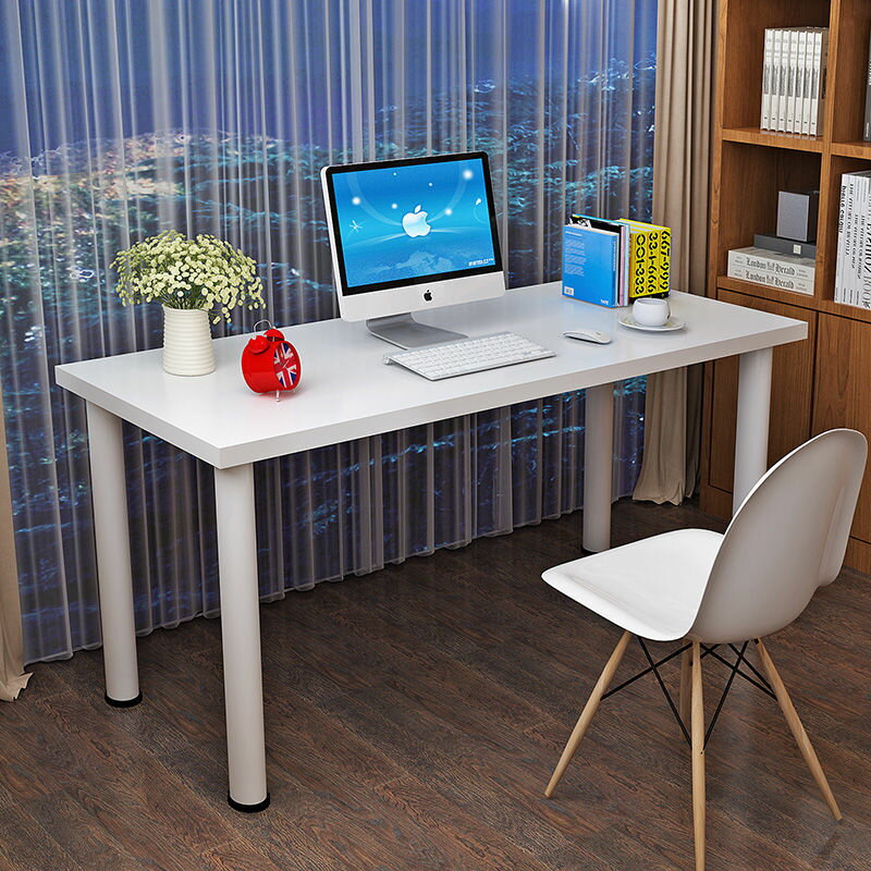 電腦桌臺式辦公桌家用簡易書桌學生學習桌臥室桌子長方形工作桌子