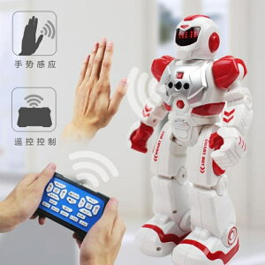 機械戰警小胖智慧充電機器人遙控跳舞編程機器人玩具男女孩子禮物 HM