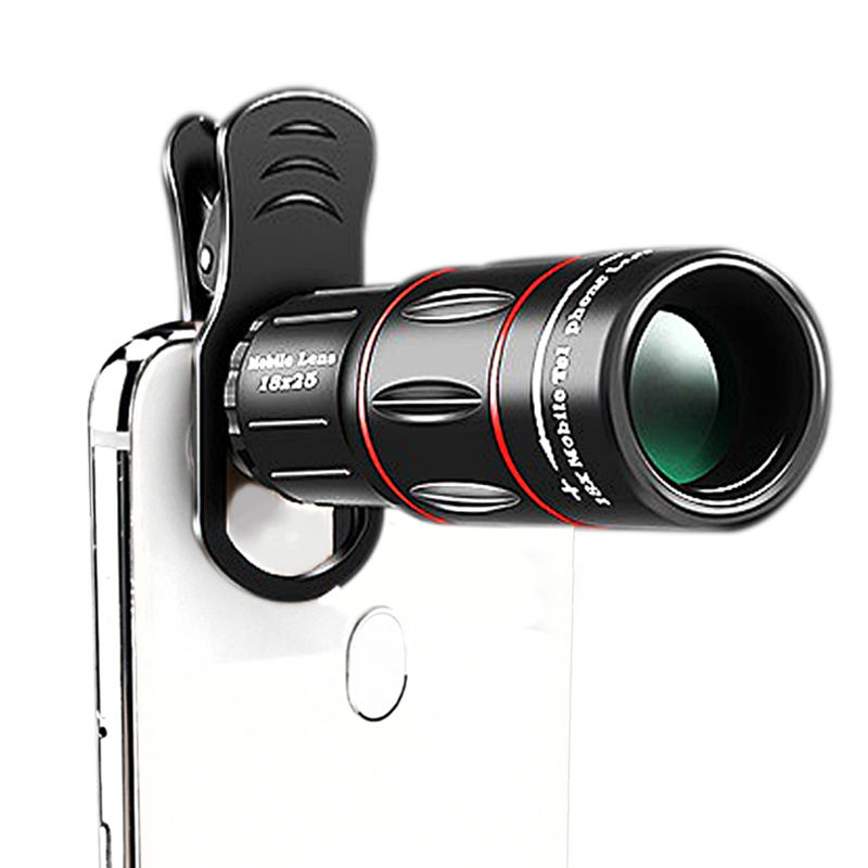 手機通用拍照長焦鏡頭18X倍手機變焦望遠鏡光學攝像微距便攜鏡頭