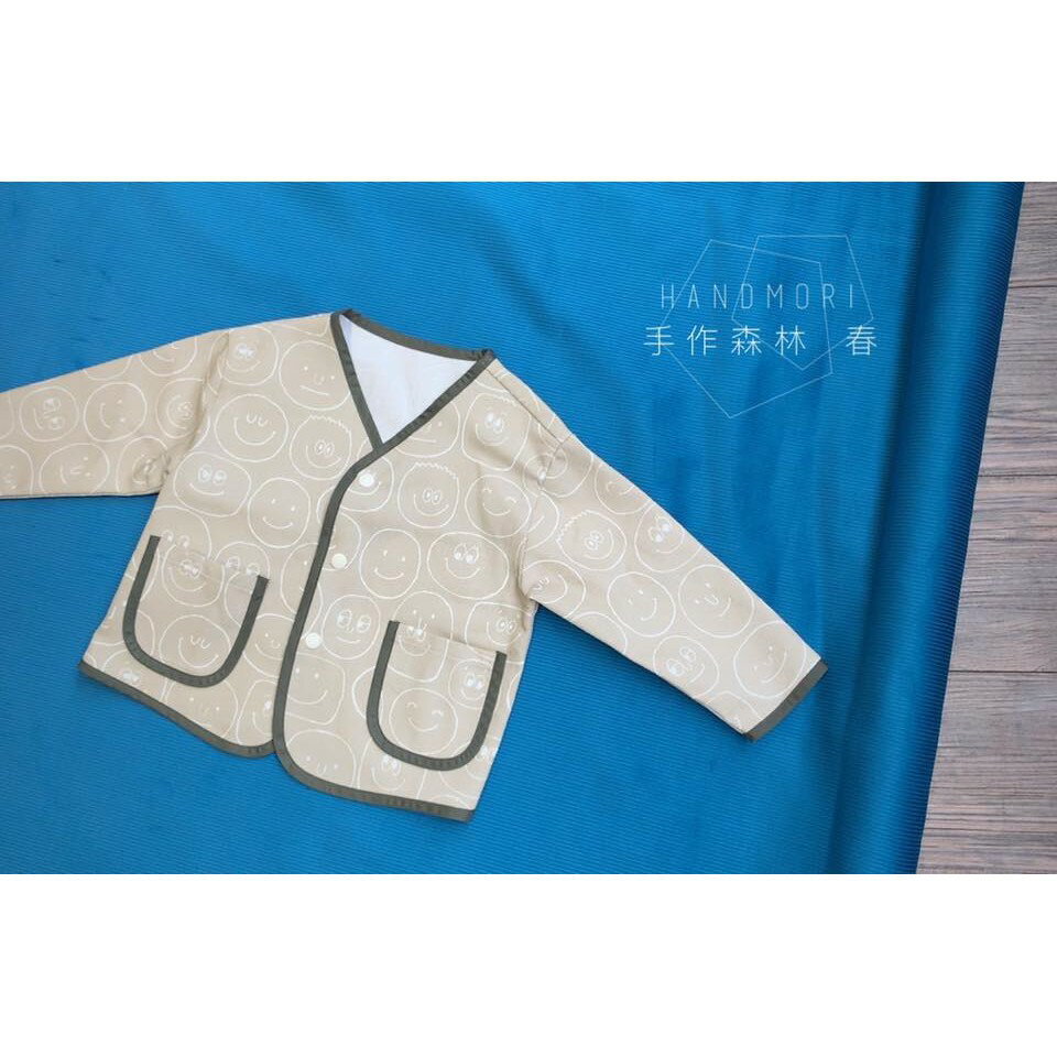 手作森林 品牌原寸紙型（僅紙型無作法）- 滾邊外套 單層外套 洋裁紙型