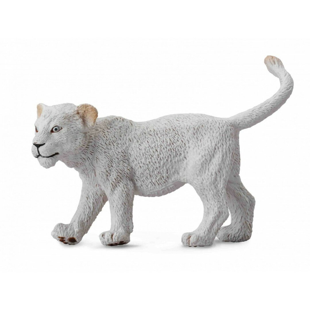 動物模型【 COLLECTA 】幼白獅(走路)