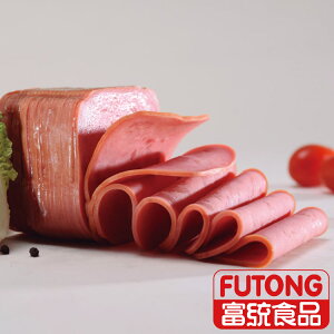 【富統食品】三明治火腿(B) (1KG/包；約130片；邊長約6cm)
