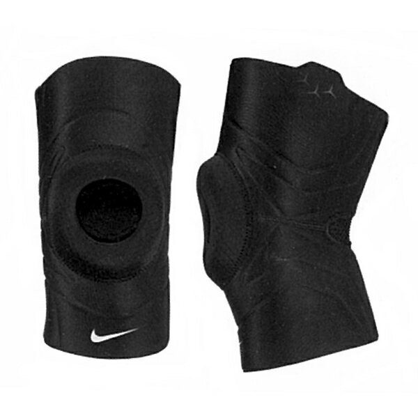 Nike Pro 3.0 [N1000675010LG] 護膝 開口護膝套 DRI-FIT 快乾 支撐 透氣 壓力 黑白