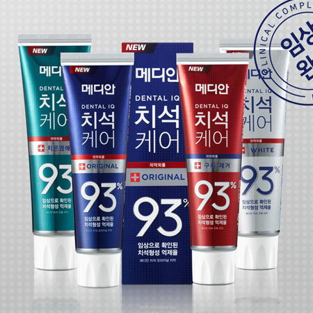 韓國 Median 93%強效淨白牙膏 120g 升級版 牙膏 口腔清潔