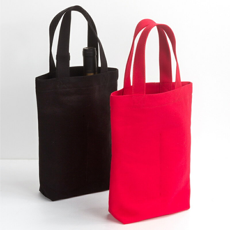 【客製化20個含單色印刷含版費】 色帆布酒袋(2瓶裝) 環保袋 S1-01081A