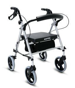 KARMA康揚助行器加輪輕鬆行100帶輪型助步車/步行車/購物車/散步車/助行椅