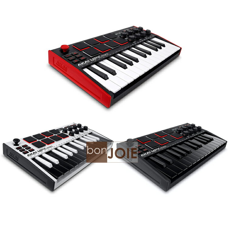 ::bonJOIE:: 美國進口 第三代 Akai MPK Mini MK3 MIDI 三代新版 音樂鍵盤 Professional MPKmini MKIII Keyboard Key 控制鍵盤 鍵盤 樂器