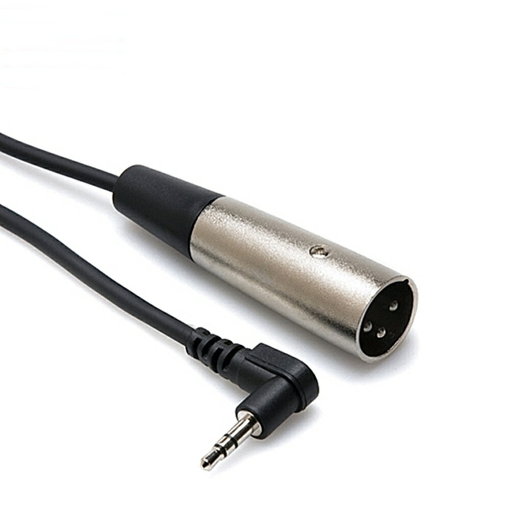 又敗家@HOSA音源線L型3.5mm TRS立體聲麥克風端子轉成XLR3M麥克風音訊線XVM-105M(長1.5米)XLR音源線150cm轉接線.亦可連線混音器【全館299超取免運】【APP下單點數4倍送】