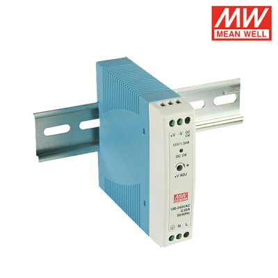 MW明緯 交流/直流 MDR系列 MDR-20 軌道式電源供應器 20W 軌道變壓器 工程用 工業用 鋁軌用