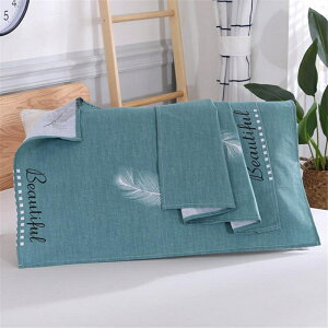 枕巾一對裝枕頭巾成人枕巾加厚加密吸汗透氣簡約格子50*75cm灰色