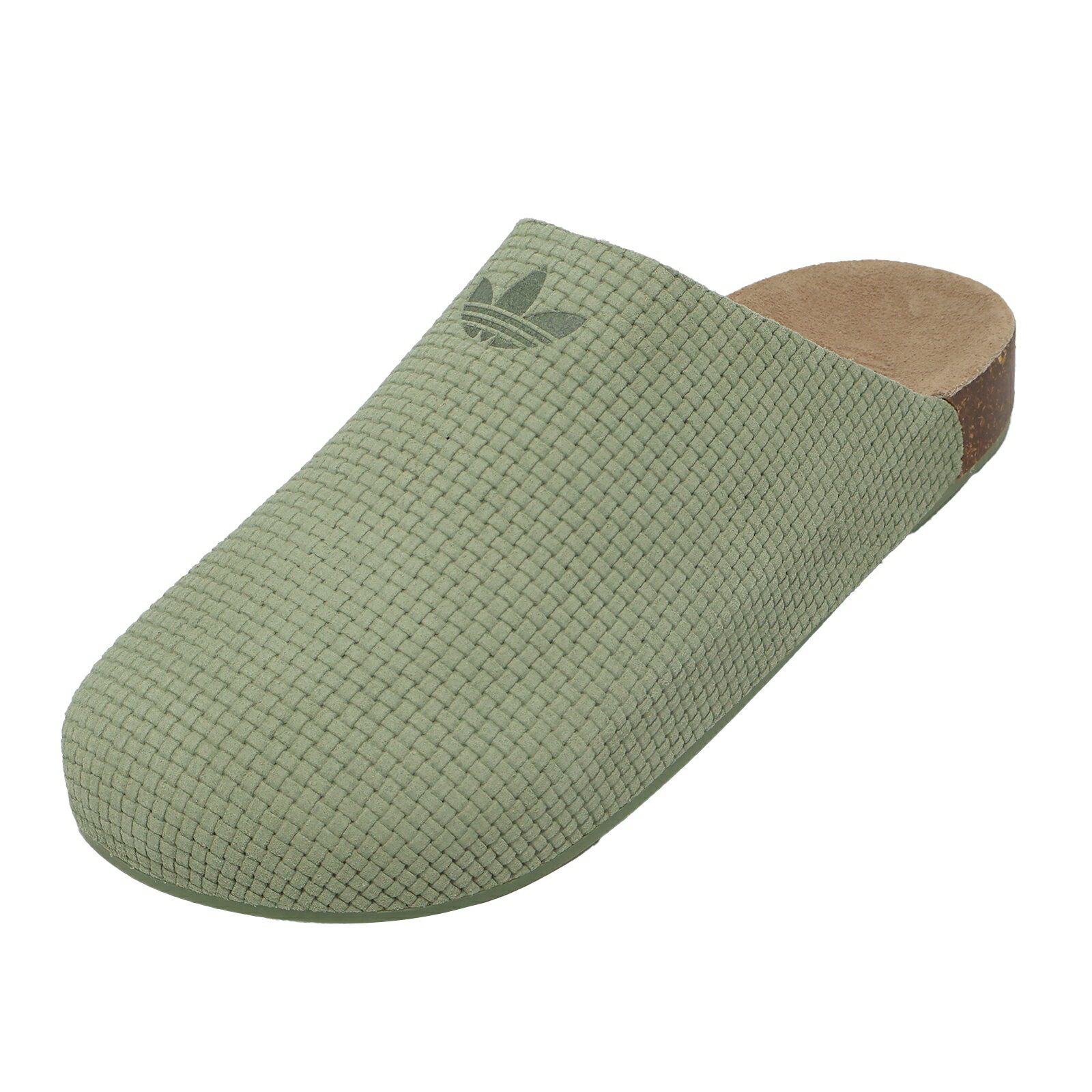 adidas 愛迪達 懶人鞋 Adimule 男鞋 女鞋 綠 麂皮 休閒鞋 拖鞋 穆勒鞋 KK4740
