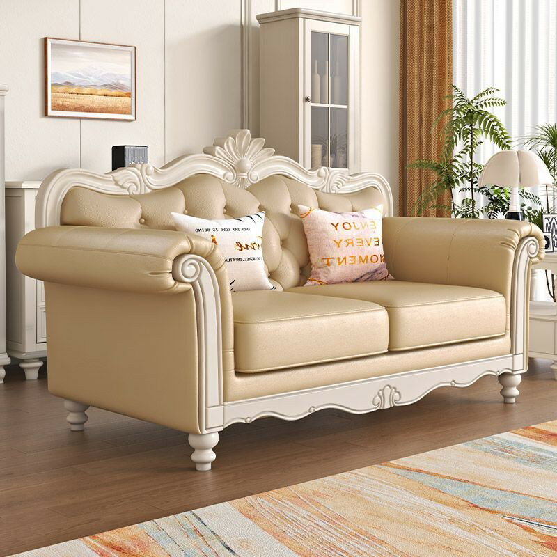 免運/公司貨 沙發 美式沙發 沙發組 真皮沙發 臥室現代沙發 客廳美式沙發 臥室桃花心木小戶型實木沙發 可開發票 全館五折 工廠現貨直銷 新品特價 z1103