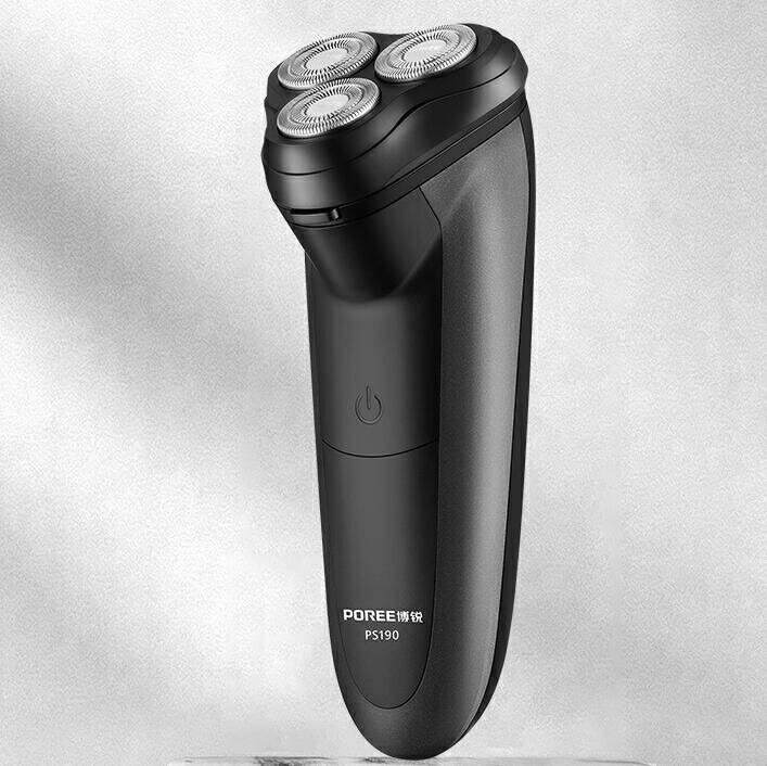 剃鬚刀 博銳剃須刀電動男士充電式刮鬍刀三頭車載須刨小巧正品便攜