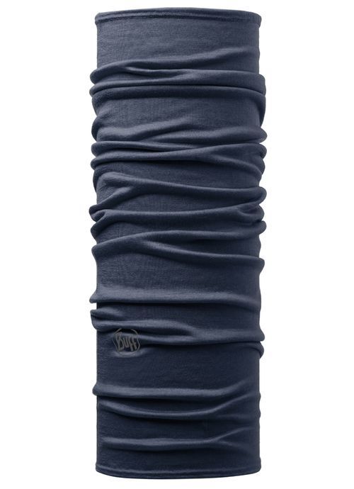 <br/><br/>  ├登山樂┤西班牙 BUFF 美麗諾羊毛素色頭巾 - 丹寧素面 # BF108811<br/><br/>