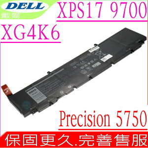 DELL XG4K6 適用戴爾 XPS 17 9700,F8CPG,Precision 5750,5XJ6R,G8XFY,01RR3,03324J