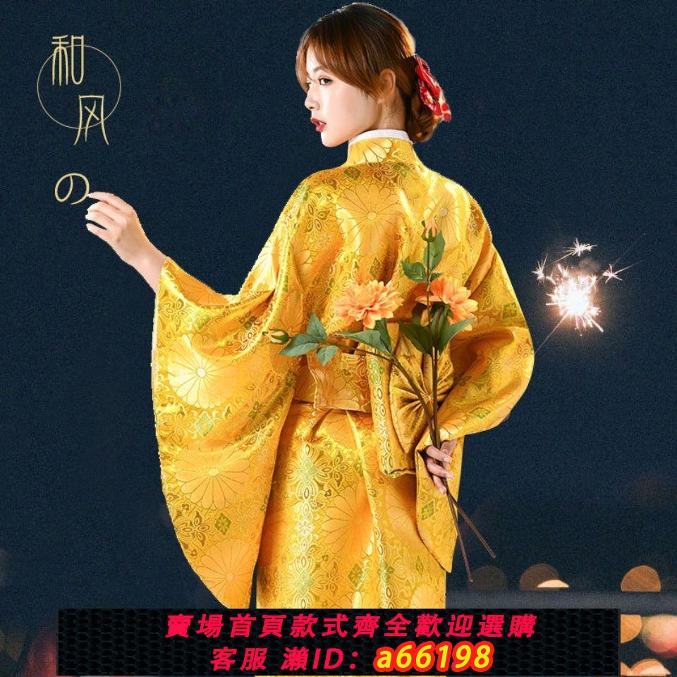 【臺灣公司 可開發票】日本傳統正裝和服女日式復古vintage服裝自拍館推理社劇本殺衣服