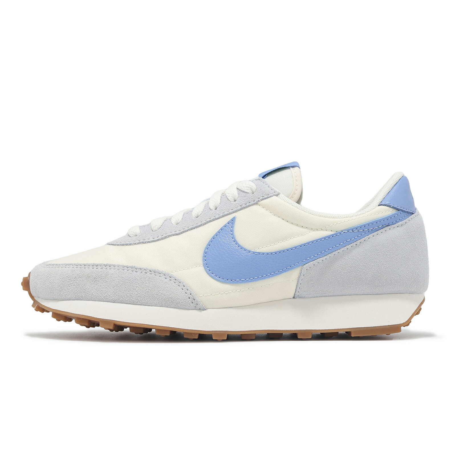 Nike 休閒鞋 Wmns Dbreak 女鞋 米白 藍 復古 麂皮 膠底 CK2351-400