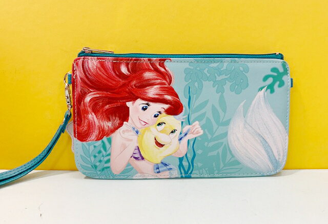 【震撼精品百貨】The Little Mermaid Ariel 小美人魚愛麗兒 手機袋-美人魚與比目魚#50035 震撼日式精品百貨