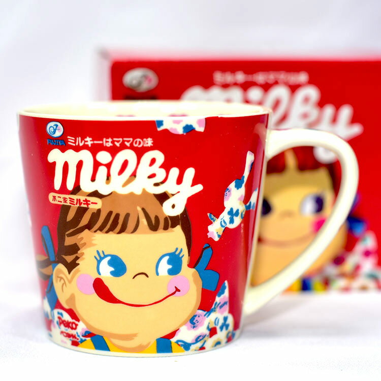 PEKO 不二家 陶瓷馬克杯 日本正版 milky 牛奶妹 250ml