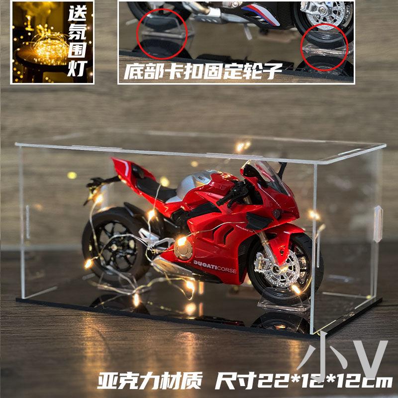 小V優購 川崎h2r摩托車模型機車合金擺件模擬玩具生日聖誕節男生朋友禮物