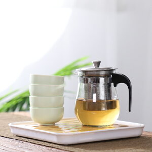 陶瓷玻璃茶具套裝家用功夫茶杯小茶臺簡客廳辦公室整套茶壺茶盤