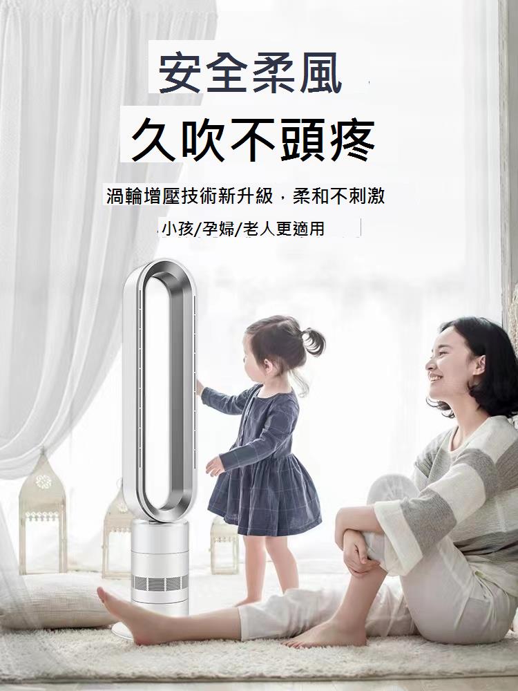 德國無葉風扇家用遙控110V/220V落地臺式循環扇搖頭英規美規歐規