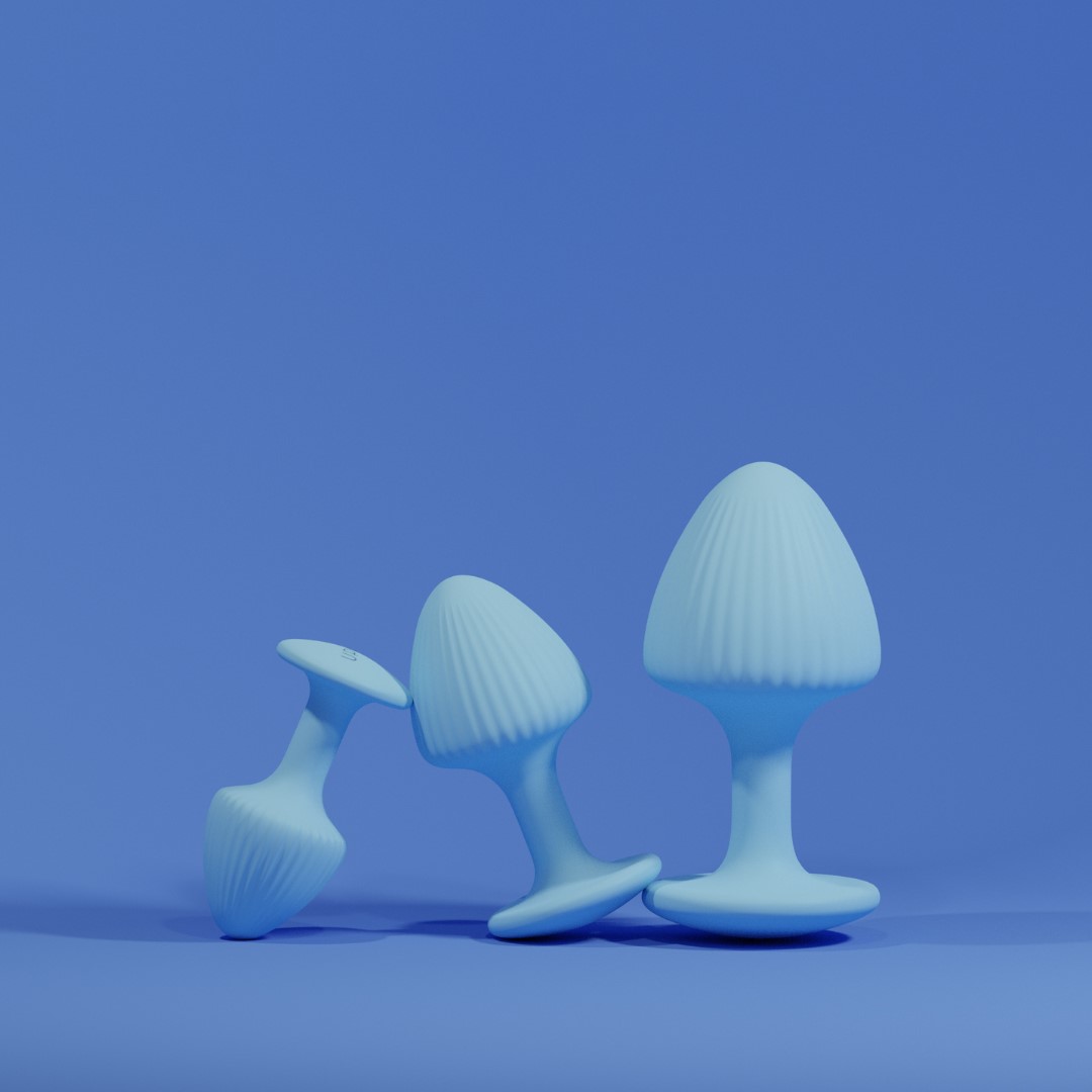 UPKO。迷幻蘑菇後庭玩具3件組 SM 調教 BDSM 綑綁 性虐待 情趣用品 【OGC株式會社】【本商品含有兒少不宜內容】