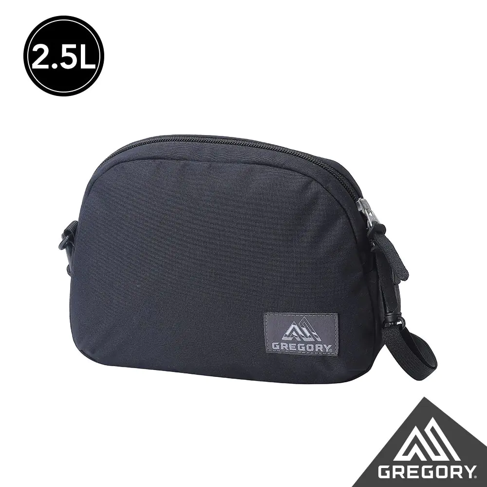 【【蘋果戶外】】GREGORY 140954-L167【時尚黑】LADYBIRD CROSSBODY【2.5L】肩背包 斜背包 化妝包