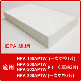 <br/><br/>  HEPA濾心(3入)適用Honeywell HPA-100APTW/HPA-200APTW/HPA-202APTW/HPA-300APTW等機型(同HRF-R1）<br/><br/>