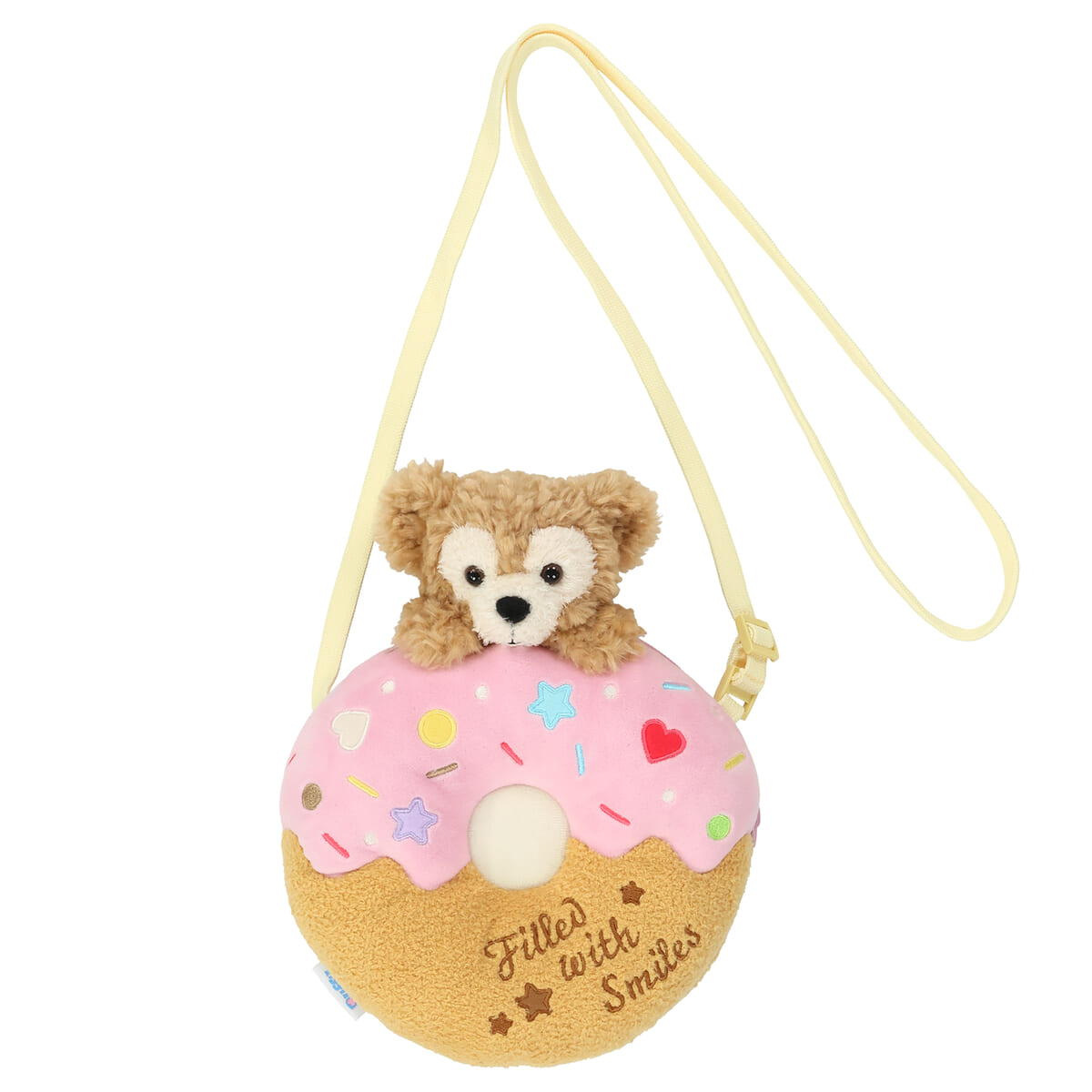 真愛日本 迪士尼 達菲 duffy 甜甜圈 造型側背包 單肩包 斜背包 外出小包 造型包 日本東京迪士尼海洋樂園帶回