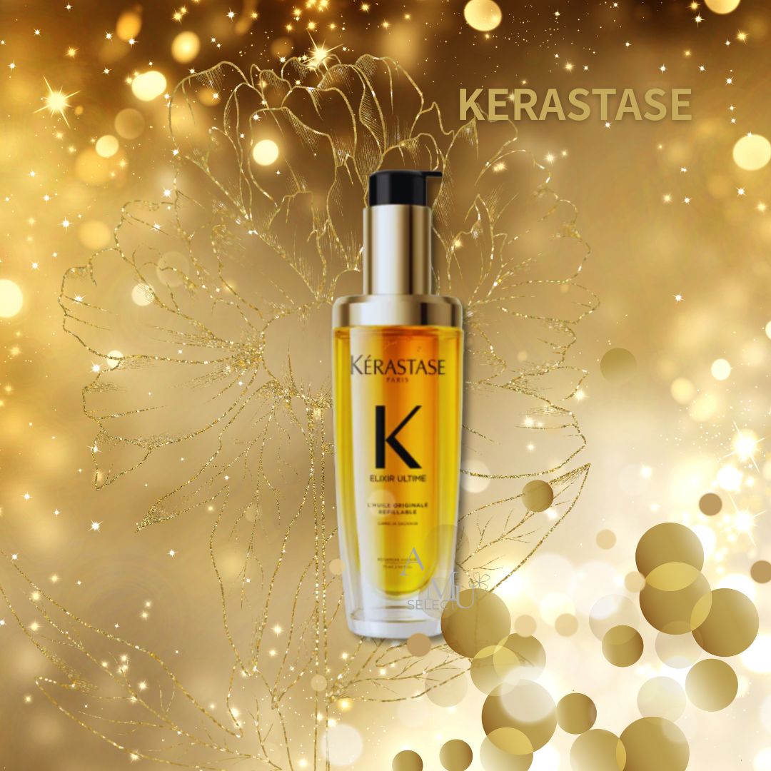 【KERASTASE】卡詩 金緻柔馭山茶花鎏光露75ml