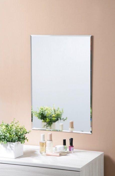 寬40無框斜邊壁鏡 貼鏡 掛鏡 全身鏡【馥葉】【型號MR4065 】送雙面泡棉膠